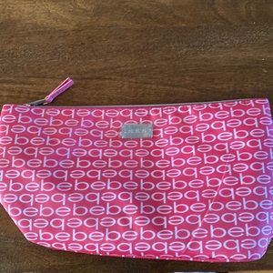 Bebe zippered toiletry bag with 2 travel bottles